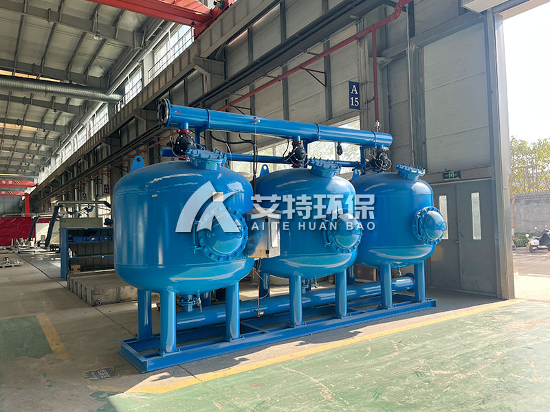 全自动浅层砂过滤器如何解决循环冷却水水质不稳定问题？