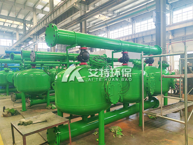 热轧宽带钢项目：使用浅层砂过滤器提高效率、节能降耗