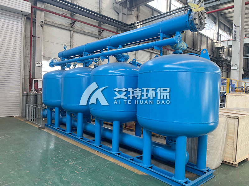 炼钢厂冷却水及浊水系统项目：高速过滤器提高水的循环利用率