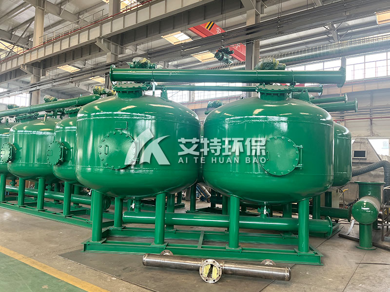 砂石+叠片过滤器：滴灌喷灌使用、省水省肥省力
