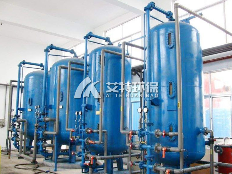 DN2000碳钢衬胶石英砂过滤器